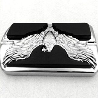 Chromed Willie G Eagle Hawk Emblem Foot Large Brake Pedal For Harley Touring FLHTK Trike 1980-2014