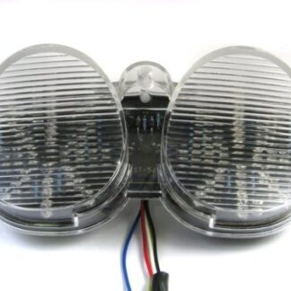 Clear LED Tail Light with turn signal for Yamaha R6 2001 2002 01 02