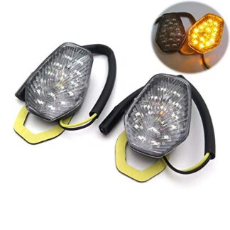 Clear Led Turn Signal Lights For Suzuki Gsxr 600 750 1000 2001 2002 2003 2004
