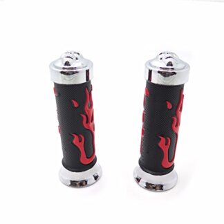 Comfort Gel Hand Grips Red 22mm 7/8" For Sportsbike Motorcycle ATV KTV Watercreaft
