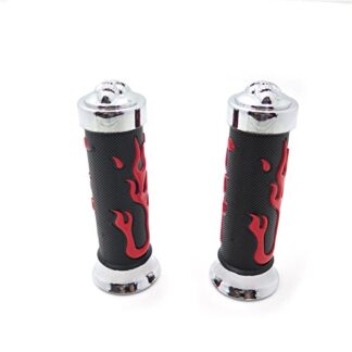 Comfort Gel Hand Grips Red 22mm 7/8" For Sportsbike Motorcycle ATV KTV Watercreaft