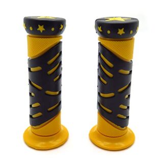 Comfort Gel Hand Grips Yellow 22mm 7/8" For Sportsbike Motorcycle ATV KTV