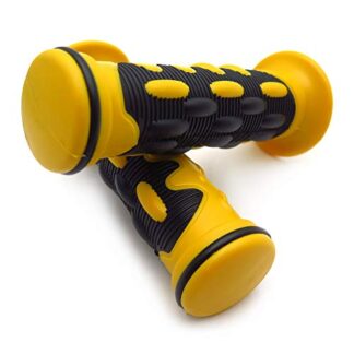 Comfort Yellow Gel Hand Grips 22mm 7/8" For Sportsbike Motorcycle ATV KTV