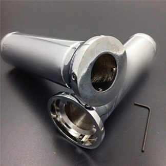 Custom Aluminum Handlebar Grips For Yamaha Yzf-R6 Yzf R6 Yzfr6 1982-2013 Chrome