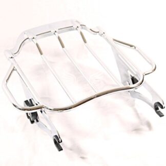 Detachables Two up Air Wing Luggage Rack for Harley Davidson Touring Models 2009 - 2015 by JM