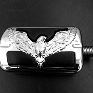 Eagle Hawk Emblem Willie G.Skull Shifter Peg For Harley Street Bob FXDB SuperLow 1200T Tour Glide CHROMED