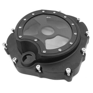 Engine Clutch Cover See Through Kawasaki Zx14R Zzr1400 2006-2013 Black Right