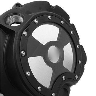 Engine Clutch Cover See Through Kawasaki Zx14R Zzr1400 2006-2013 Black Right