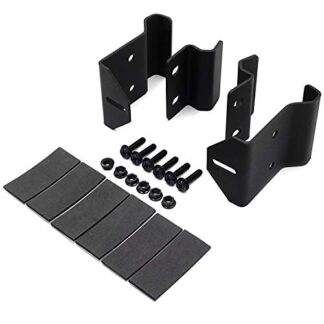 Fit Polaris Ranger Pro-Fit Cage Front Roof 50" Curved LED Light Bar Bracket Kits