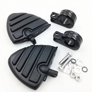 Front 1 1/2" Wing Footpegs P Clamps for YAMAHA XV1600 XV1700 XV1900 XV750 XV1100