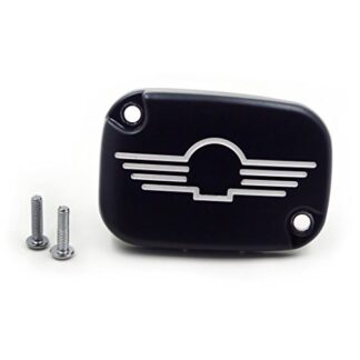 Front Hydraulic Clutch Master Cylinder Cover Top Lid For 14-16 Touring Skull