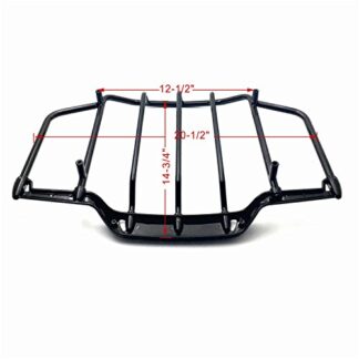 Gloss Black Tour Pak Pack Luggage Rack For Harley Davidson Touring 1993-2013