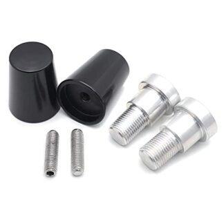 Grip Billet Black Left And Right Handle Bar Ends For Yamaha Yzf600 Frz600