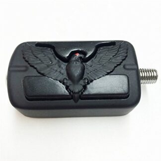 HK Black Eagle Hawk Emblem Motorcycle Foot Peg For Harley Davidson Dyna Softail V-Rod 87-14