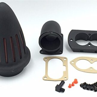 HK GROUP- Motorcycle Matte Black Bullet Air Cleaner Filter For 2002-2009 Kawasaki Vulcan 1500 1600 Mean Streak Chr