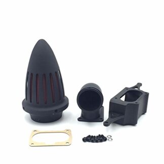HK GROUP- Motorcycle Matte Black Bullet Air Cleaner Kits For 2002-2010 Yamaha Roadstar Midnight Warrior
