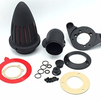 HK GROUP- Motorcycle Matte Black Bullet Air Cleaner Kits For Harley Dyna Touring models