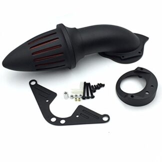 HK GROUP- Motorcycle Matte Black Bullet Air Cleaner kits for Yamaha RoadStar 1600 XV1600A 1700 XV1700 1999-2012