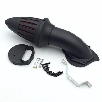 HK GROUP- Motorcycle Matte Black Bullet Air Cleaner kits for Yamaha V-Star 1100 Dragstar XVS1100 1999-2012
