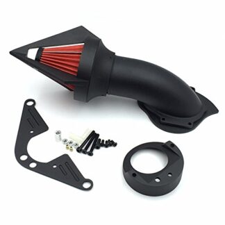 HK GROUP- Motorcycle Matte Black Triangle Air Cleaner kits for Yamaha RoadStar 1600 XV1600A 1700 XV1700 1999-2012