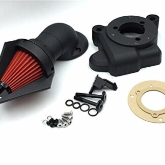 HK GROUP- Motorcycle Matte Black Triangle Spike Air Cleaner Kits For 2014 Harley Ultra Limited Flhtk Street Glide Flhx