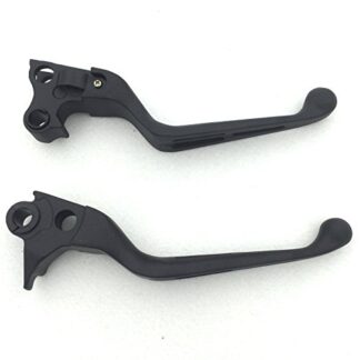 HK GROUP Motorcycle Parts Black Hollowed-out Style Brake Clutch Hand Levers For 1996-2003 XL/1996-2007 Dyna Touring/ 1996-2007 Softail /2011-2014 Softail models
