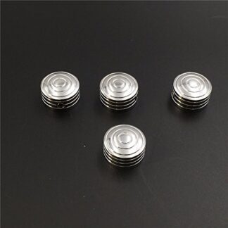 HK Group Motorcycle Chrome Circle Style Bolts Toppers Caps Fits Harley Davidson Sporster 1986-later XL/2008-2013 XR/Evolution 1340/ Twin Cam model