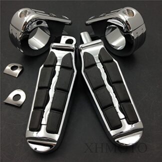 HK MOTO- 1 1/2" Tombstone Mount P Clamps Foot peg for Shadow ACE Magna Valkyrie