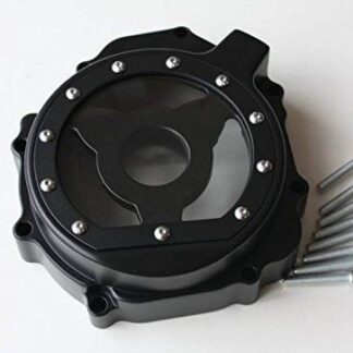 HK MOTO- Billet Engine Stator Cover See Through Suzuki 2004 Gsxr600 750 1000 Black Left