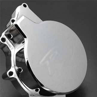 HK MOTO- Billet Motor Engine Stator Cover Yamaha Yzf R6 Yzf-R6 1999-2002 Chrome Left Side