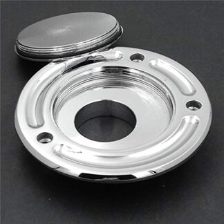 HK MOTO Black Gas Cap Fuel Tank For Kawasaki Zx 14R Z1000 10R 9R 6R 636 Zzr600 650R Er-6