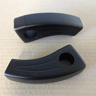 HK MOTO- Black Handlebar Risers For Suzuki Boulevard Intruder Volusia Yamaha V-Star Vmax