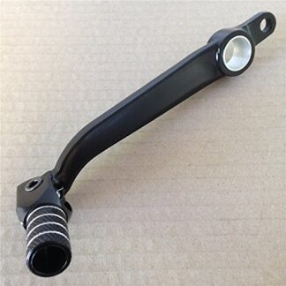 HK-MOTO Black High Tensile Strength Aluminum Folding Rear Brake Pedal Foot Lever for Kawasaki ZX-6R 636 2003-2004/ Kawasaki ZX-6RR 2003-2004