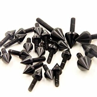 HK MOTO- Black Spike Fairing Bolts For 1999-2000 Honda Cbr 600 F4 2001-2007 Cbr600 F4I