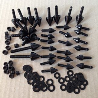 HK MOTO- Black Spike Fairing Bolts Kit For 1999-2007 Suzuki Hayabusa GSX1300R GSX-R 1300