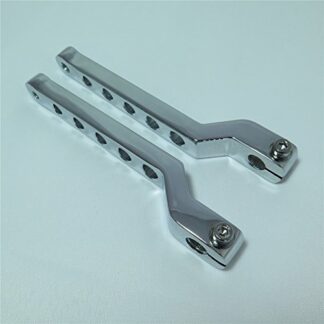 HK MOTO- Chrome Silver Circle Cut Heel/Toe Shift Lever For Harley 1986-later FL Softail/ 1988-later Touring/ 2008-later Trike