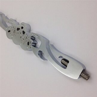 HK MOTO Chrome Skull Shift Linkage For Harley Davidson Softail Fxdwg Dyna Glide