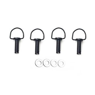 HK MOTO- Fastener Hard Saddlebag Mounting Pin Stud Bolt Chrome For Harley Touring FLHX FLHR