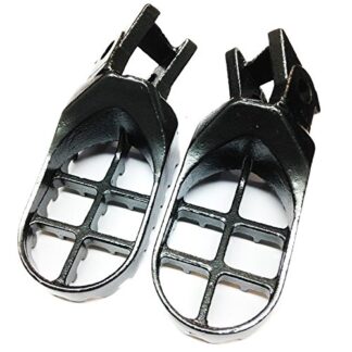 HK MOTO- Foot Pegs Custom Motocross MX Racing Footrest For Kawasaki KX125 KX250 1997-2001