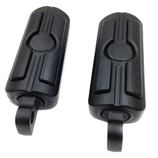 HK MOTO- Foot Rest pegs For 1984-2000 universal to most Harley Davidson bike BLACK