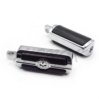 HK MOTO- Foot Rest pegs For 1984-2000 universal to most Harley Davidson bike CHROME New