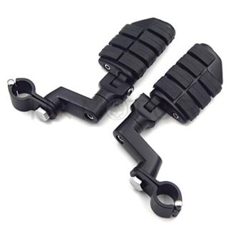 HK MOTO- Front Clamps 1.5" 1 1/2" Large Foot Pegs For SUZUKI VL VZ M800 C800 M109R M90 S50 C90