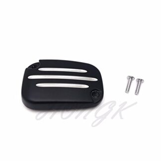 HK MOTO- Front Left Clutch Master Cylinder Cover Fits '06-'17 VRSC and '14-'16 Touring models equipped with hydraulic clutch Black