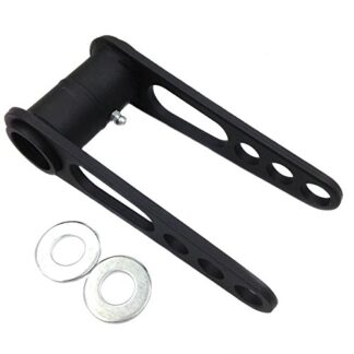 HK MOTO- High Quality Adjustable Rear Lowering Kit Lowers rear suspension 3.5" Black for Suzuki kawasaku Arctic Cat