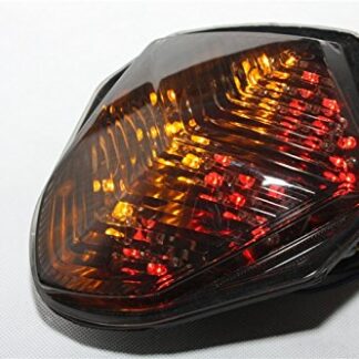 HK MOTO- Led Tail Brake Light Turn Signals For Suzuki Gsx-R Gsxr1000 2003 2004 Smoke