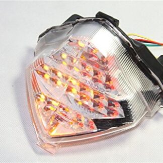 HK MOTO- Led Tail Brake Light Turn Signals For Yamaha Yzf R1 Yzfr1 Yzf-R1 2004-2006 Clear