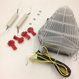 HK MOTO- Led Tail Light For 2006 2007 2008 2009 2010 2011 2012 Yamaha Yzf R6 Yzf-R6 Clear