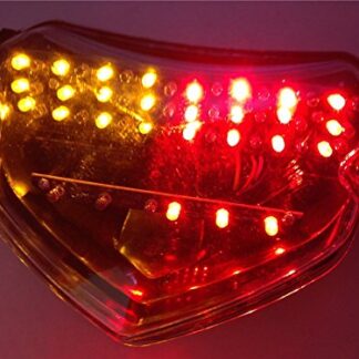 HK MOTO- Led Tail Light For Suzuki Gsx-R Gsxr 600 750 2004-2005 Gsxr1000 2005-2006 Clear