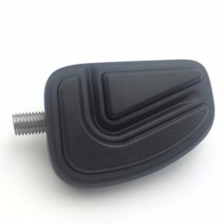 HK MOTO- Motorcycle 1 PC Black AirFlow Groove Shifter Peg Foot Peg For Harley Davidson Wide Glide FXWG XLH Sportster XR 1000 Dyna Softail V-Rod CVO Fat Boy FLSTF Electra Glide CVO Street Glide