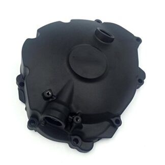 HK MOTO- Motorcycle Black Right Side Clutch Engine Cover Replacement Logo For 2009-2014 Yamaha YZF-R1 (Aftermarket can replace P/N 14B-15421-00-00)